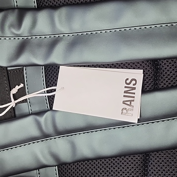 New Rains Buckle Backpack Mini in Silver Pine - Picture 5 of 7